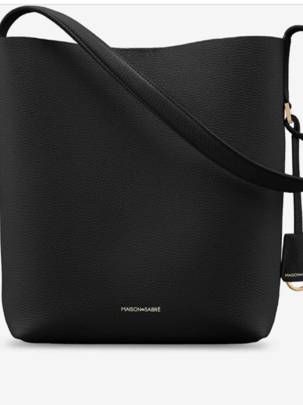 Maison de Sabre The Bucket Soft Tote Black - Picture 8 of 10